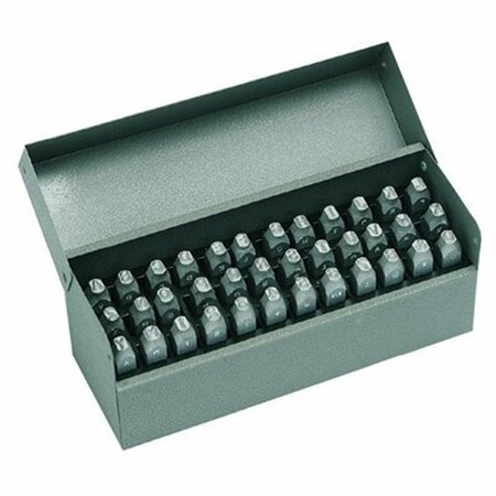 TINKERTOOLS 1/4in. General Purpose Letter Stamp Set Standard Steel TI3116685